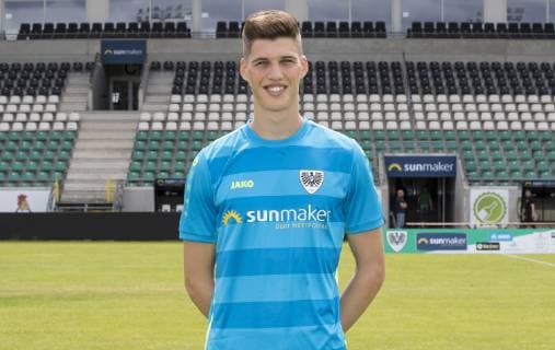 Marian Prinz SC Prussia Münster 3 League, portrait date 2019 2020 DFB regulations prohibit any use of photographs as image sequences and or quasi video Copyright: xKirchner MarcoxSteinbrennerx