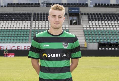 Fridolin Wagner SC Preußen Münster 3 Liga, portrait date 2019 2020 DFB regulations prohibit any use of photographs as image sequences and or quasi video Copyright: xKirchner MarcoxSteinbrennerx