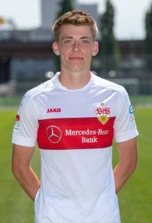 FOOTBALL 2 BUNDESLIGA SAISON 2019 2020 03 07 2019 Photo shoot at VfB Stuttgart Luca Mack, VfB Stuttgart