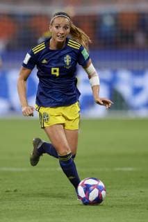 July 3, 2019 - Lyon, France - Kosovare Asllani (Linkopings FC) of Sweden during the 2019 FIFA Women s World Cup France Semi Final match between Netherlands and Sweden at Stade de Lyon on July 3, 2019 in Lyon, France. Netherlands v Sweden: Semi Final - 2019 FIFA Women s World Cup France  - ZUMAn230 20190703_zaa_n230_577 Copyright: xJosexBretonx