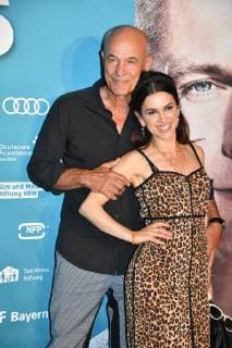 Heiner Lauterbach with wife Viktoria Premiere of the feature film Kroos Mathäser Filmpalast Kino München 04 July 2019