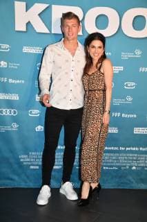 Toni Kroos and Viktoria Lauterbach Premiere of the feature film Kroos Mathäser Filmpalast Kino München 04 July 2019
