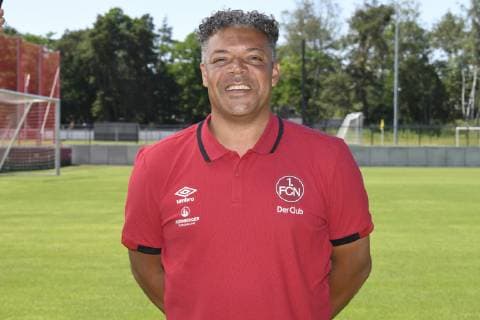 04 07 2019 1 FC Nuremberg FCN Club Season 2019 2012 Photo shoot Portrait shoot Eric Orie Co Trainer 1 FC Nuremberg FCN Single picture Single picture Portrait Portrait Headshot