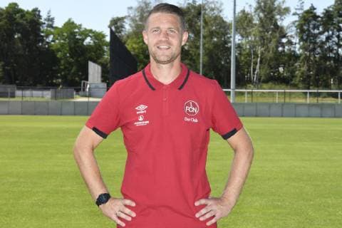 04 07 2019 1 FC Nuernberg FCN Club Season 2019 2012 Photo opportunity Portrait Martin Scharrer Goalkeeping coach 1 FC Nuremberg FCN