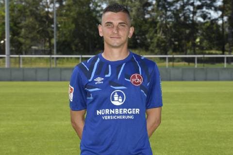 04 07 2019 1 FC Nuernberg FCN Club Season 2019 2012 Photo opportunity Portrait appointment Patric Klandt 1, 1 FC Nuremberg FCN Single picture Single picture Portrait Portrait Head picture