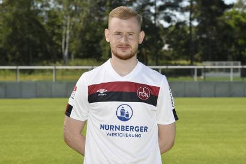 04 07 2019 1 FC Nuernberg FCN Club Season 2019 2012 Photo shoot Portrait shoot Sebastian Kerk 10, 1 FC Nuremberg FCN Single picture Single picture Portrait Portrait Head picture
