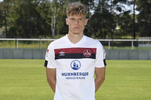 04 07 2019 1 FC Nuremberg FCN Club Season 2019 2012 Photo shoot Portrait Robin Hack 17, 1 FC Nuremberg FCN Single picture Single picture Portrait Portrait Head picture