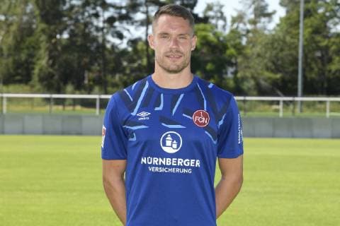 04 07 2019 1 FC Nuremberg FCN Club Season 2019 2012 Photo shoot Portrait Christian Mathenia 26, 1 FC Nuremberg FCN Single picture Single picture Portrait Portrait Head picture