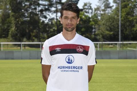 04 07 2019 1 FC Nuernberg FCN Club Season 2019 2012 Photo shoot Portrait Lukas Mühl Muehl 28, 1 FC Nuremberg FCN Single picture Single picture Portrait Portrait Head picture