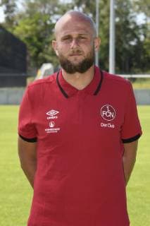 04 07 2019 1 FC Nuernberg FCN Club Season 2019 2012 Photo shooting Portrait shooting Nate Weiss Individual and Technique trainer 1 FC Nuernberg FCN Single picture Single picture Portrait Portrait Head picture