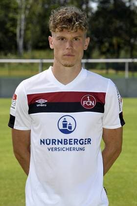 04 07 2019 1 FC Nuremberg FCN Club Season 2019 2012 Photo shoot Portrait Robin Hack 17, 1 FC Nuremberg FCN Single picture Single picture Portrait Portrait Head picture