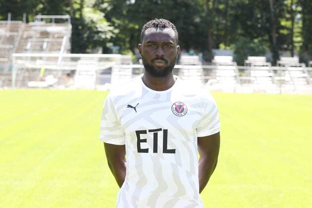 Bernard Kyere FC Viktoria Cologne 3 League, portrait date 2019 2020,