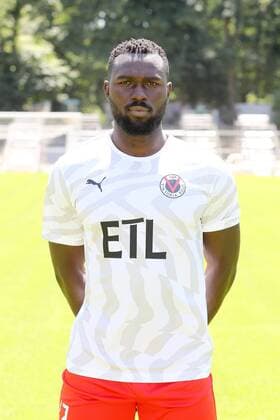 Bernard Kyere FC Viktoria Cologne 3 League, portrait date 2019 2020,