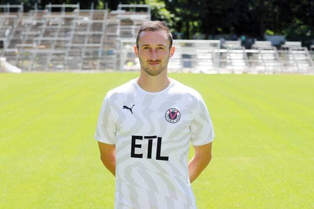 Sven Kreyer FC Viktoria Köln 3 League, portrait date 2019 2020,