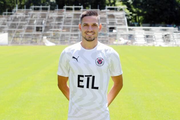 Marcel Gottschling FC Viktoria Cologne 3 League, portrait date 2019 2020,