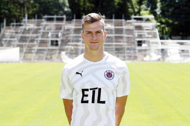 Moritz Fritz FC Viktoria Cologne 3 League, portrait date 2019 2020,