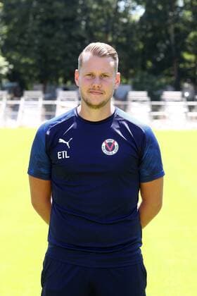 Niklas Hauck Physiotherapist FC Viktoria Cologne 3 League, portrait date 2019 2020,