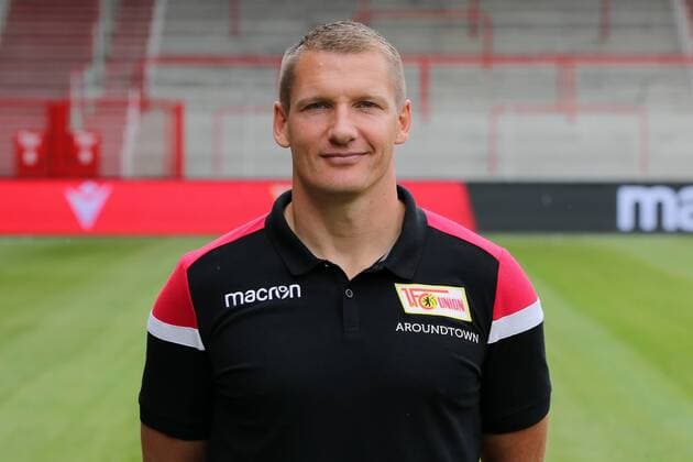 Athletics Coach Martin Krüger Sports Soccer Soccer Bundesliga Men DFL Portrait Date Season 2019 2020 06 07 2019 Team Photo 1 FC Union Berlin FCU Squad, Presentation, Press Date
