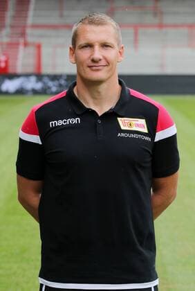 Athletics Coach Martin Krüger Sports Soccer Soccer Bundesliga Men DFL Portrait Date Season 2019 2020 06 07 2019 Team Photo 1 FC Union Berlin FCU Squad, Presentation, Press Date