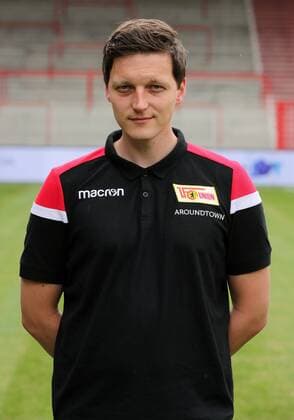 Clemens Gwinner Doctor Sports Soccer Soccer Bundesliga Men DFL Portrait Date Season 2019 2020 06 07 2019 Team Photo 1 FC Union Berlin FCU Squad, Introduction, Presentation, Press Event