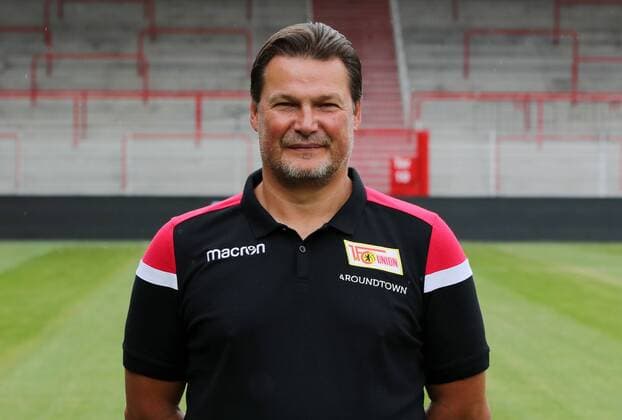 Frank Placzek Physiotherapist Sports Soccer Soccer Bundesliga Men DFL Portrait Date Season 2019 2020 06 07 2019 Team Photo 1 FC Union Berlin FCU Squad, Presentation, Press Date