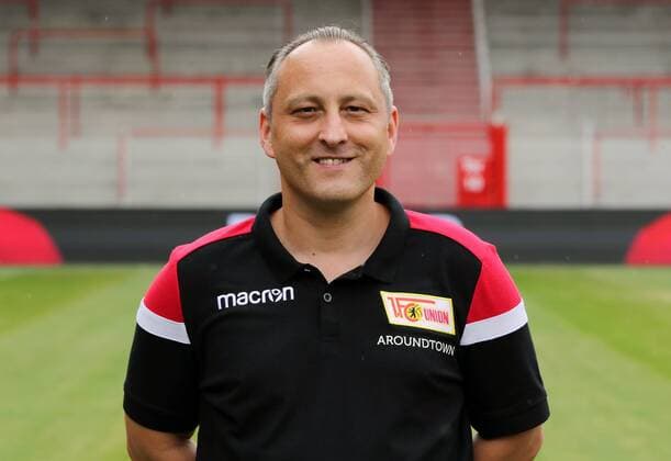 Thomas Riedel Masseur Sport Football Football Bundesliga Men DFL Portrait Date Season 2019 2020 06 07 2019 Team Photo 1 FC Union Berlin FCU Squad, Presentation, Press Event