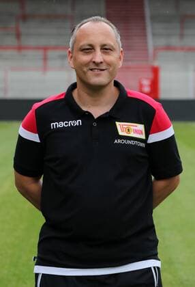 Thomas Riedel Masseur Sport Football Football Bundesliga Men DFL Portrait Date Season 2019 2020 06 07 2019 Team Photo 1 FC Union Berlin FCU Squad, Presentation, Press Event