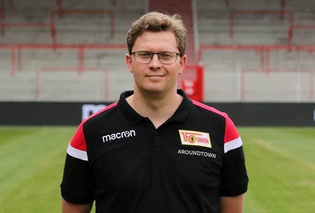 Adrian Wittmann Video Analysis Sports Soccer Soccer Bundesliga Men DFL Portrait Date Season 2019 2020 06 07 2019 Team Photo 1 FC Union Berlin FCU Squad, Presentation, Press Event