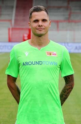 Goalkeeper Rafal Gikiewicz Sport Football Soccer Bundesliga Men DFL Portrait Date Season 2019 2020 06 07 2019 Team Photo 1 FC Union Berlin FCU Squad, Presentation, Press Date