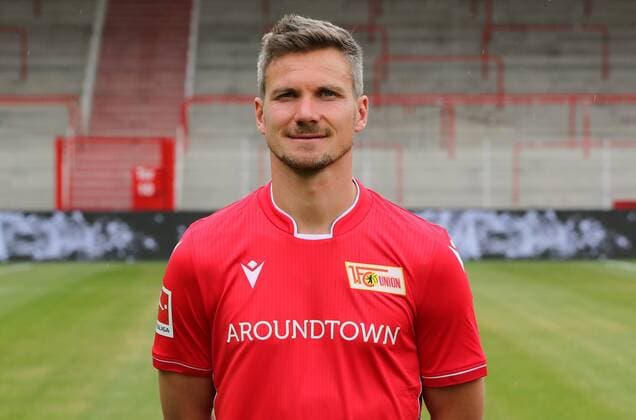Michael Parensen Sport Football Soccer Bundesliga Men DFL Portraitmin Season 2019 2020 06 07 2019 Team photo 1 FC Union Berlin FCU Squad, Presentation, Press date