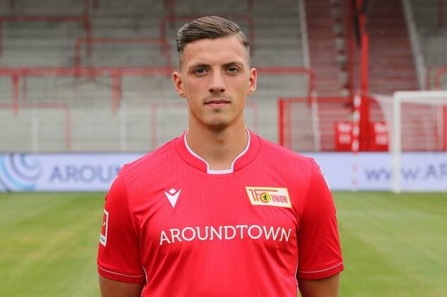Nicolai Rapp Sport Soccer Soccer Bundesliga Men DFL Portraitmin Season 2019 2020 06 07 2019 Team Photo 1 FC Union Berlin FCU Squad, Presentation, Press Date