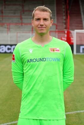 Goalkeeper Jakob Busk Sport Football Football Bundesliga Men DFL Portrait Date Season 2019 2020 06 07 2019 Team Photo 1 FC Union Berlin FCU Squad, Presentation, Press Date