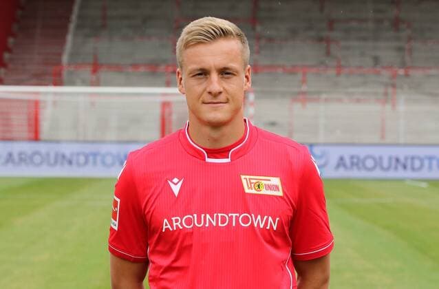 Felix Kroos Sport Soccer Soccer Bundesliga Men DFL Portrait date Season 2019 2020 06 07 2019 Team photo 1 FC Union Berlin FCU Squad, introduction, presentation, press conference