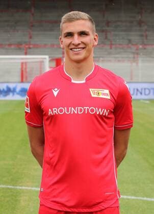 Grischa Prömel Sport Football Soccer Bundesliga Men DFL Portrait Date Season 2019 2020 06 07 2019 Team Photo 1 FC Union Berlin FCU Squad, Presentation, Press Event