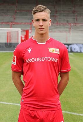 Laurenz Dehl Sport Soccer Soccer Bundesliga Men DFL Portraitmin Season 2019 2020 06 07 2019 Team Photo 1 FC Union Berlin FCU Squad, Presentation, Press Date