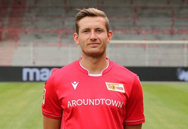 Christopher Lenz Sport Soccer Soccer Bundesliga Men DFL Portraitmin Season 2019 2020 06 07 2019 Team Photo 1 FC Union Berlin FCU Squad, Presentation, Press Date