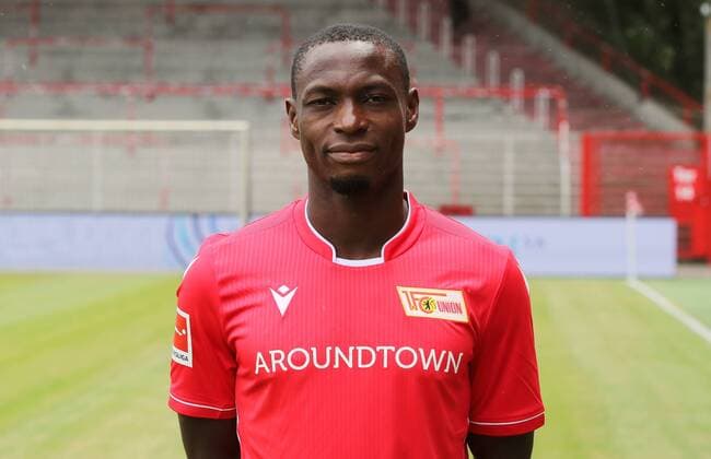 Anthony Ujah Sport Soccer Soccer Bundesliga Men DFL Portraitmin Season 2019 2020 06 07 2019 Team Photo 1 FC Union Berlin FCU Squad, Presentation, Press Date