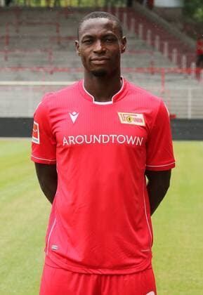 Anthony Ujah Sport Soccer Soccer Bundesliga Men DFL Portraitmin Season 2019 2020 06 07 2019 Team Photo 1 FC Union Berlin FCU Squad, Presentation, Press Date