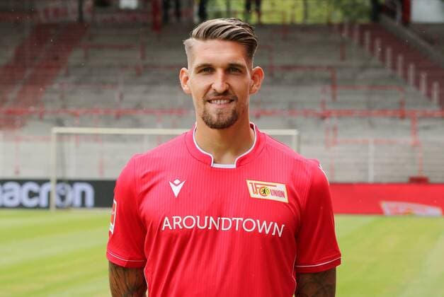 Robert Andrich Sport Soccer Soccer Bundesliga Men DFL Portrait date Season 2019 2020 06 07 2019 Team photo 1 FC Union Berlin FCU Squad, presentation, press event