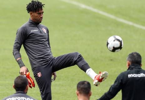 Peru s national soccer team goalkeeper Pedro Gallesse attends a training session at Nilton Santos stadium in Rio de Janeiro, Brazil, 06 July 2019. Peru s national soccer team training session !ACHTUNG: NUR REDAKTIONELLE NUTZUNG!  Copyright: xFernandoxMaiax COPAME2634 20190706-636980390328579864