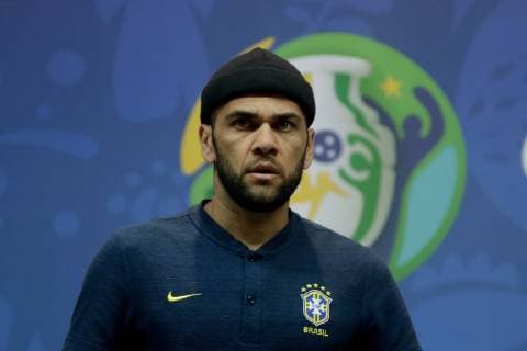 Brazil s national soccer team player Dani Alves during a press conferece at Maracana in Rio de Janeiro, Brazil, 06 July 2019. Brazil s national soccer team press conference, PK, Pressekonferenz !ACHTUNG: NUR REDAKTIONELLE NUTZUNG!  Copyright: xFernandoxBizerraxJrx COPAME2679 20190707-636980546104796068