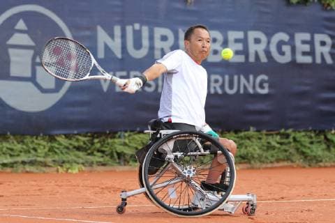Mitsuteru MOROISHI JPN 3 Quads Finalist 2 Place , 31 German Open Wheelchair Tennis 2019, ITF, Berlin, 07 07 2019,