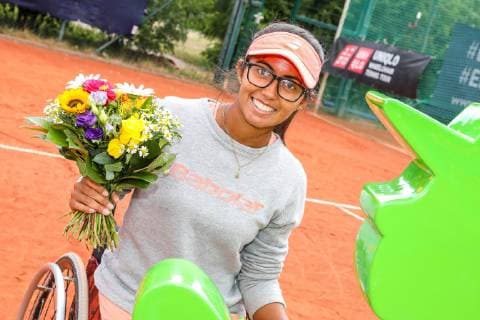 Angelica BERNAL COL 3 2 Place Women Single , 31 German Open Wheelchair Tennis 2019, ITF, Berlin, 07 07 2019,