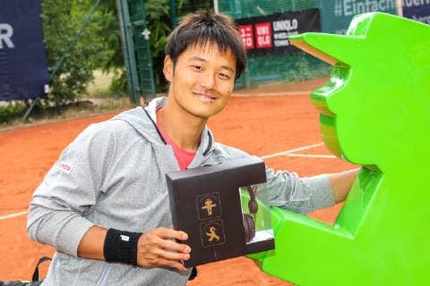 Takuya MIKI JPN 2 place men singles, 31 German Open wheelchair tennis 2019, ITF, Berlin, 07 07 2019,