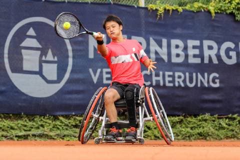 Final Men Takuya MIKI JPN 2 Place, 31 German Open Wheelchair Tennis 2019, ITF, Berlin, 07 07 2019,