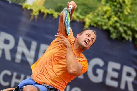 Final Men Tom EGBERINK NED 1 Winner 2019 , , 31 German Open Wheelchair Tennis 2019, ITF, Berlin, 07 07 2019,