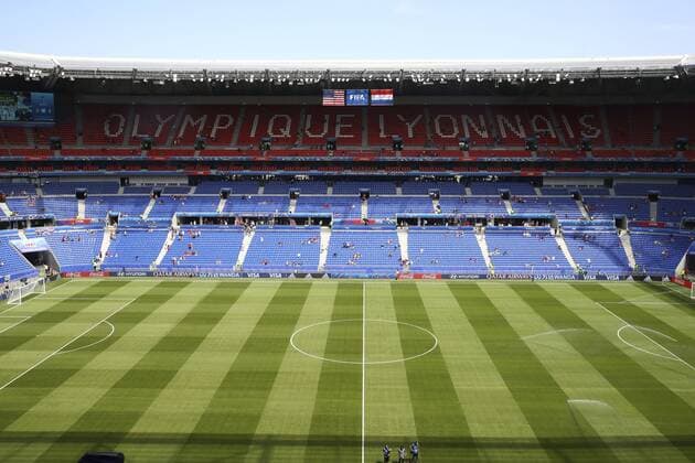 Illustration vue ensemble Groupama Stadium Lyon interieur FOOTBALL : USA vs Pays Bas - Finale Coupe du Monde Feminine - 07 07 2019 GwendolineLeGoff Panoramic 