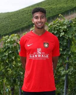 Orrin McKinzze Gaines II Sonnenhof Grossaspach Portraitmin SG Sonnenhof Grossaspach 2018 2019 Grossaspach, GER, 08 07 2019 ,Football 3 League 2019 2020