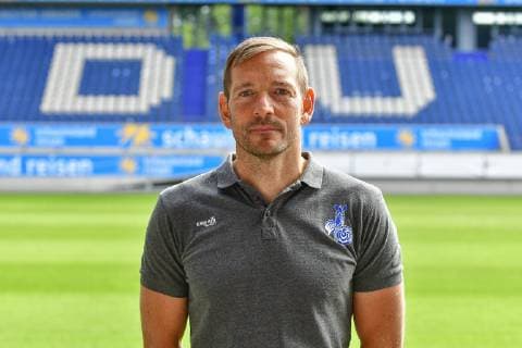 GER, official photo session portrait session portrait session MSV Duisburg Athletics Coach Andreas Tappe MSV Duisburg 3 League DFB, portrait session 2019 2020 landscape, landscape format nph Mauelshagen nph00321