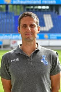 GER, official photo session portrait session portrait session MSV Duisburg Athletics Coach Miro Lusic MSV Duisburg 3 League DFB, portrait session 2019 2020 portrait, portrait format nph Mauelshagen nph00321